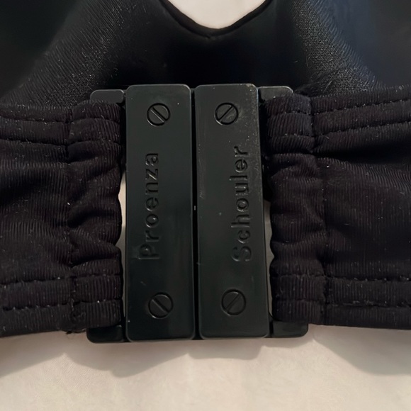 PROENZA SCHOULER black molded-cup bikini top ONLY in XS with removable straps - Picture 5 of 5